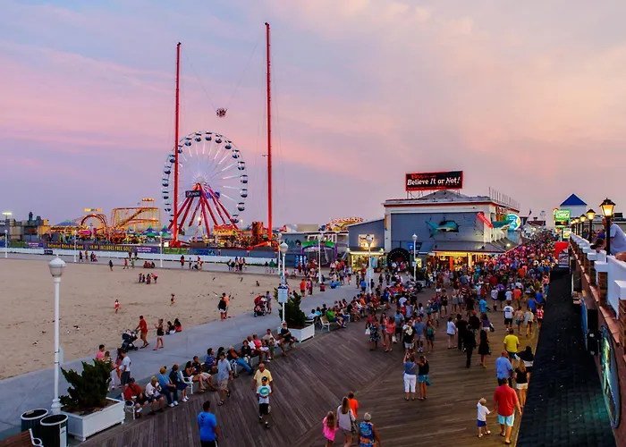 Ferienhaus Beautiful 2 Bedroom At The 9400 Building With Panoramic Views Of Ocean City! Ocean Stadt